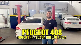 Como arrumar peugeot 408 THP luz  injeção, problema pressão combustivel