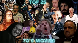 Top 25 1970's Movies | Community Challenge @timtalkstalkies