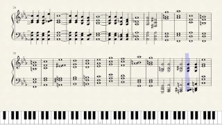 Chopin Etude Op, 25. Nº12. "Ocean" (Chord Reduction)