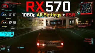 Cyberpunk 2077 Update 2.0 : RX 570 - 1080p All Settings