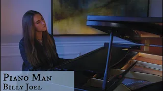 Piano Man / Billy Joel acoustic piano cover (Bailey Rushlow)