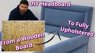 HOW TO MAKE A HEADBOARD FROM SCRATCH | DIY HEADBOARD | Faceliftinteriors