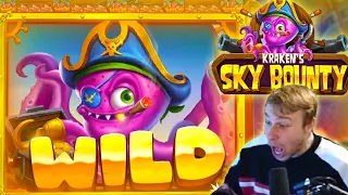 FULL SCREEN WILD ON BRAND NEW SKY BOUNTY SLOT!