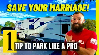 1 Simple TIP to BACK the RV LIKE A PRO (You Haven’t Seen This Trick Yet!)