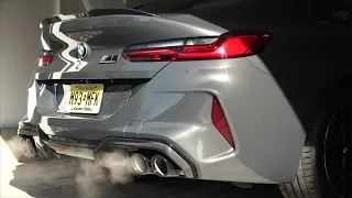 2020 BMW M8 Gran Coupe Competition | Cold Start with Revs