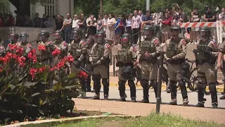 State troopers clash with UT Austin protesters