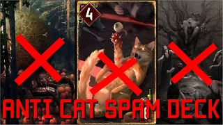 Gwent: 100% Win Rate Against Cat Spam Deathwish | Deck & Strategy Explained