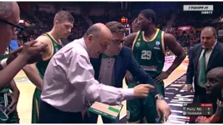 Dusko Vujosevic's timeout in his Limoges debut