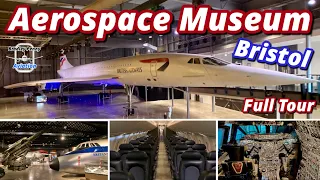 The Aerospace Concorde Museum, Bristol - Full Aviation Museum, Interior & Exterior Concorde Tour, 4K