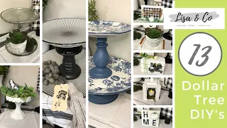 3 Dollar Tree Tier Trays  ||  9 Tier Tray Decor DIY's  ||  + Bonus DIY Pedestal