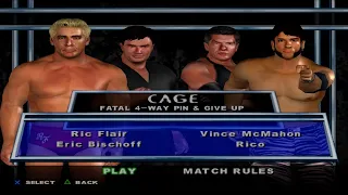 WWE SmackDown! Here Comes the Pain - RicFlair,EricBischoff,VinceMcMahon,Rico (CAGE)