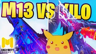 Kilo 141 vs M13 Comparison: BEST Assault Rifle in COD Mobile? In-Depth Stats and BEST Gunsmith Build