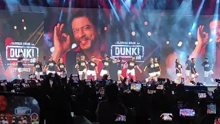 DUNKI Promotions.. SRK ENTRY #srk #srkfan #dunki #dunkisrk #fanmoment #globalvillage #dubai #uae