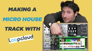 making a MICRO HOUSE track using loops from LOOPCLOUD | distilled noise