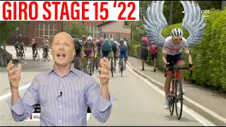 ANGEL LEGS in the Break | Giro Stage 15 '22 | The Butterfly Effect