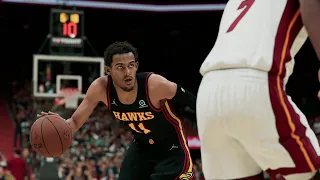 Miami Heat vs Atlanta Hawks - NBA Today 1/14/2022 Full Game Highlights Sim (NBA 2K22)