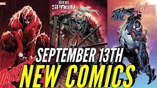 NEW COMIC BOOKS RELEASING SEPTEMBER 13TH 2023 MARVEL COMICS  DC COMICS PREVIEWS COMING OUT THIS WEEK