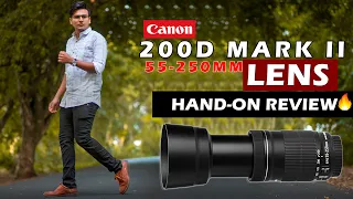 Canon 55-250mm Zoom Lens Review | Photo & Video Test (Hindi)