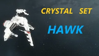 3 Federation Navy Comet VS Crystal set Hawk