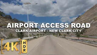 NOW OPEN! The First Full Driving Tour of Airport Access Road, New Clark City! | Philippines