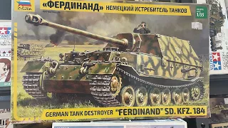 1/35 Zvezda Ferdinand SD.KFZ.184