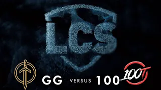 GG vs 100 | Week 7 | Summer Split 2020 | Golden Guardians vs. 100 Thieves