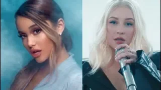 Ariana Grande VS Christina Aguilera IN SAME SONGS!!!!