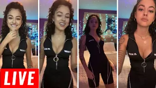 Live: Malu Trevejo Live Instagram Video Chat 15 April 2020 Doing MakeUp Twerking Dance