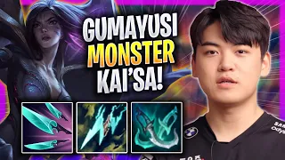 GUMAYUSI IS A MONSTER WITH KAI'SA! - T1 Gumayusi Plays Kai'sa ADC vs Zeri! | Season 2023