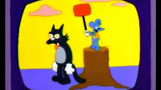 Itchy & Scratchy in Dazed and Contused