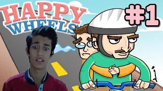 Happy Wheels - Bölüm 1 - Aniden çıkan kafalar!