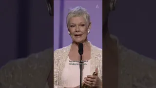 Oscar Winner Judi Dench | Best Supporting Actress for 'Shakespeare in Love' | 71st Oscars (1999)