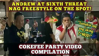 COKEFEE PARTY -  ANDREW E AT SIXTHREAT NAGFREESTYLE ON THE SPOT! SOBRANG LUPET !