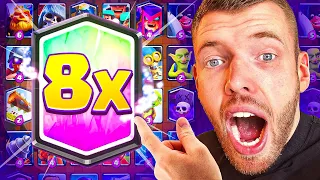 😱🌟NUR LEGENDÄRE KARTEN WÄHLEN... (Mega Auswahl Turnier eskaliert) | Clash Royale Deutsch