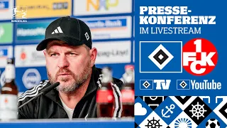 RE-LIVE: MATCHDAY-PRESSEKONFERENZ I 28. Spieltag I HSV vs. 1. FC Kaiserlautern