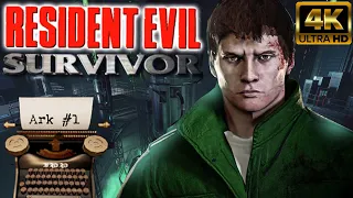 Resident Evil Survivor 4K (PS1 DuckStation) перевод от PARADOX