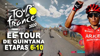 TOUR DE FRANCE 2020 El Tour de Nairo Quintana #6- #10 VR_JUEGOS