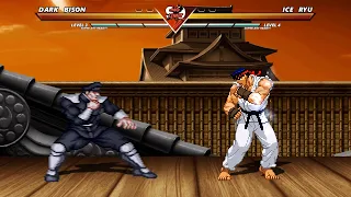 DARK BISON  vs ICE RYU - The most epic fight ever made !