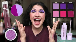 MY FAVORITE PURPLE MAKEUP💜 | purple eyeshadow! purple eyeliner! purple blush! purple lips!