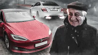 САМАЯ МОЩНАЯ И БЫСТРАЯ TESLA 2020 ГОДА! РЕАКЦИЯ ДЕДА! СУБАРУ ОПЯТЬ СЛОМАЛАСЬ! (BULKIN DAYS #35)