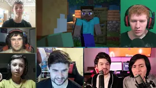 SURVIVAL - Alex and Steve Life (Minecraft Animation) [REACTION MASH-UP]#1231