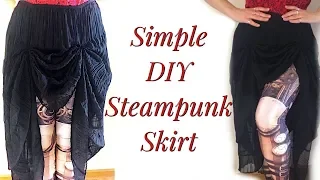 Simple DIY Steampunk Skirt