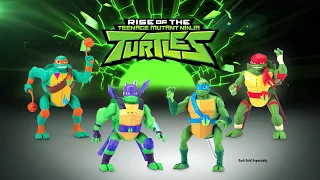 Rise of the TMNT Deluxe Action Figures (15 sec) Commercial