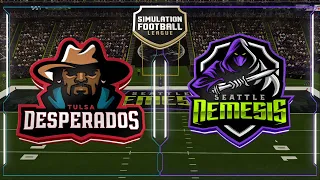 SFL Season 22, Week 4 - Tulsa @ Seattle