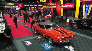 1969 Chevrolet Yenko Camaro Sells for $320,000 // Mecum Indy 2022