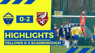 HIGHLIGHTS | Warrington Town 0-2 Scarborough Athletic