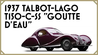 UNDER THE HOOD OF THE 1937 TALBOT-LAGO T150-C-SS "GOUTTE D'EAU"