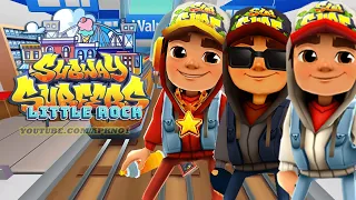 SUBWAY SURFERS GAMEPLAY PC HD 2020 - LITTLE ROCK - JAKE+DARK+STAR OUTFIT