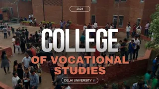 College of Vocational Studies | Delhi University | College Vlog 🎓