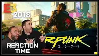 Cyberpunk 2077 E3 2018 Trailer - Reaction Time!